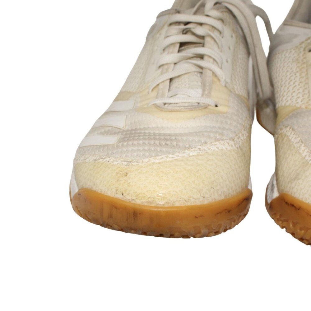 Adidas Womens Sz 7 Crazyflight X 3 D97831 White Gum Running Shoes Sneakers - Picture 9 of 12
